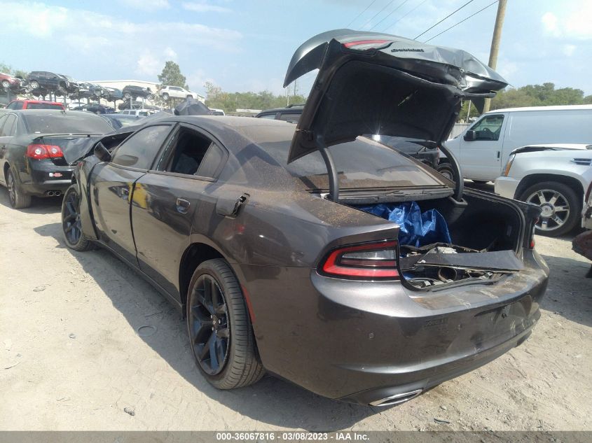 2022 DODGE CHARGER SXT VIN: 2C3CDXBG1NH178768