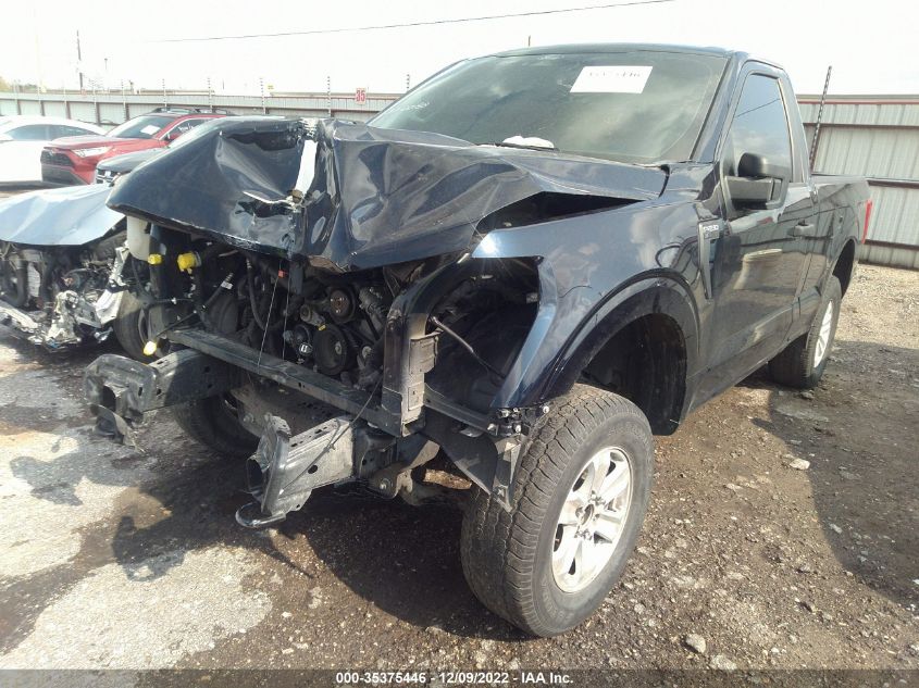 2022 FORD F-150 XL/XLT VIN: 1FTMF1E53NKE25265