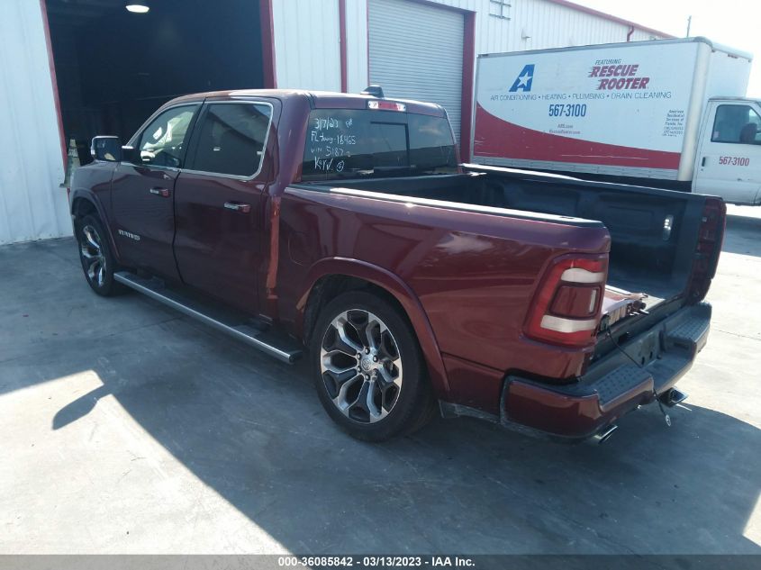 2022 RAM 1500 LIMITED LONGHORN VIN: 1C6SRFKT2NN195187