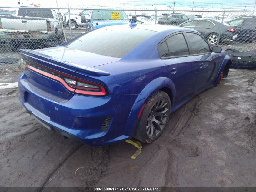 2022 DODGE CHARGER SRT HELLCAT WIDEBODY VIN: 2C3CDXL9XNH113899