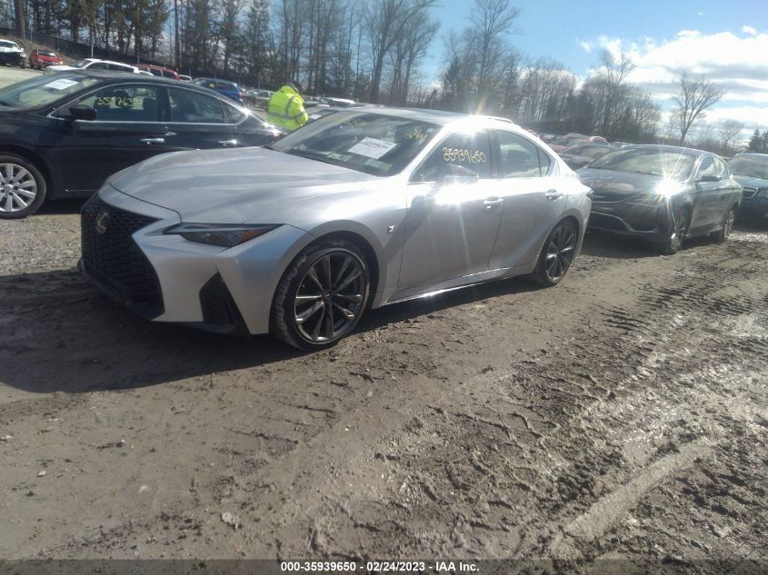 2022 LEXUS IS IS 350 F SPORT VIN: JTHGZ1E21N5023879