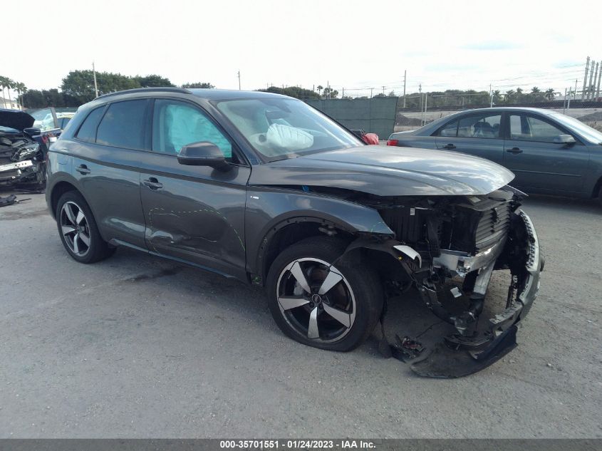 2022 AUDI Q5 S LINE PREMIUM PLUS VIN: WA1EAAFY0N2029834