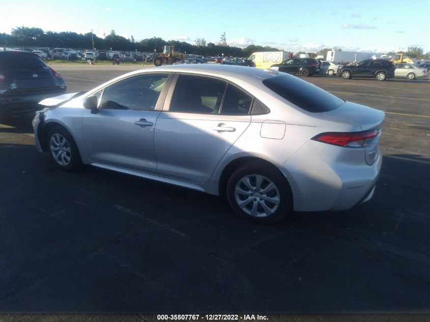 2022 TOYOTA COROLLA LE VIN: 5YFEPMAE0NP319804