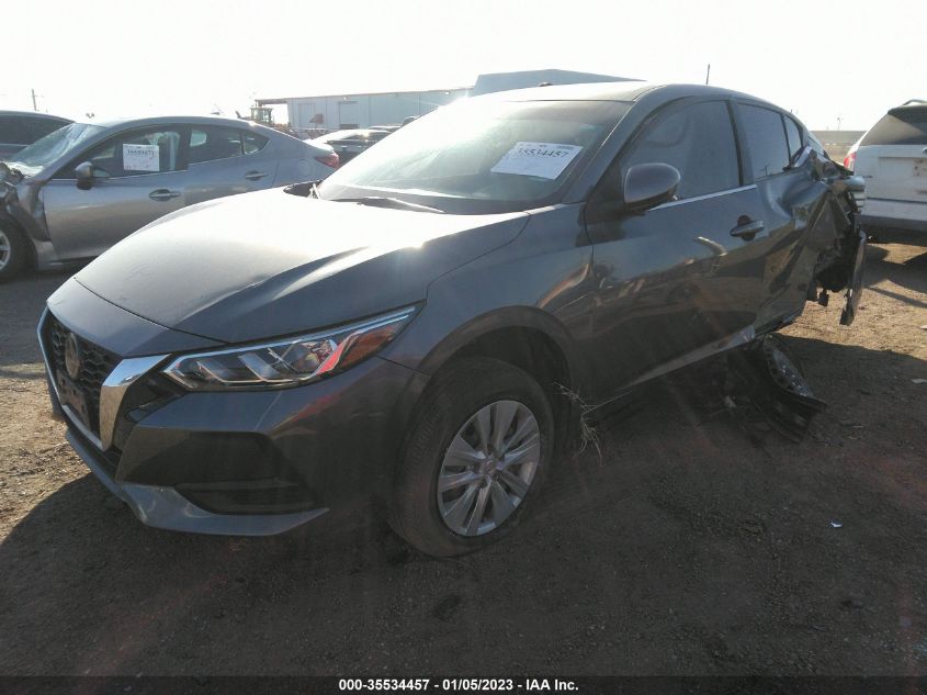 2021 NISSAN SENTRA S VIN: 3N1AB8BV7MY228839