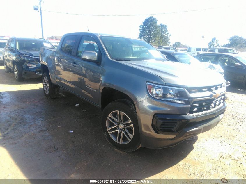 2022 CHEVROLET COLORADO 2WD WORK TRUCK VIN: 1GCGSBEN3N1114519