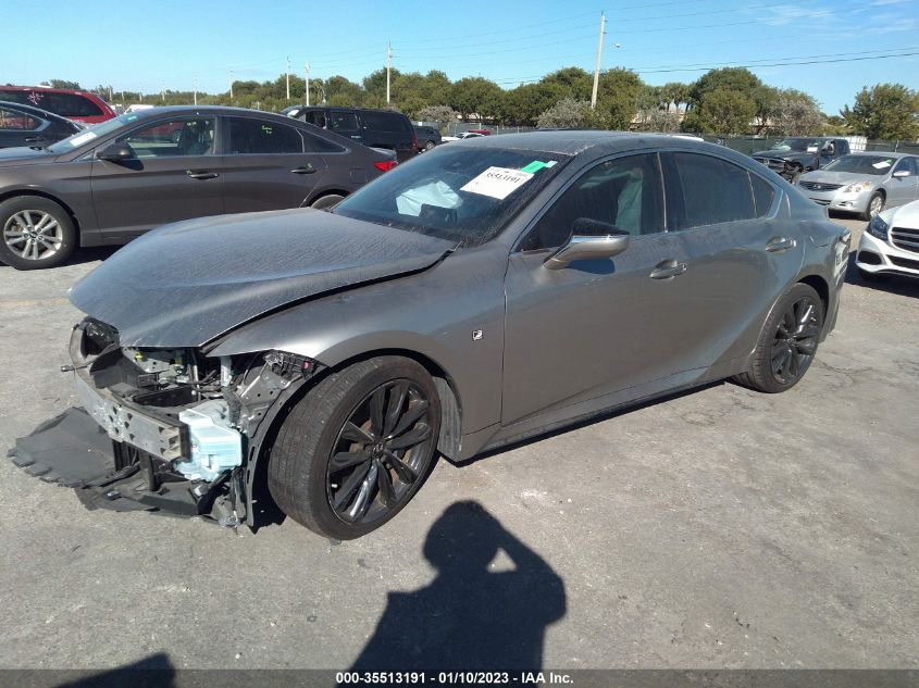 2021 LEXUS IS IS 350 F SPORT VIN: JTHGZ1B2XM5042076