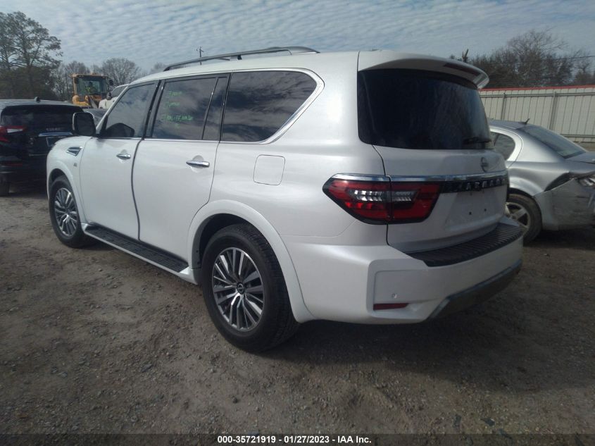 2021 NISSAN ARMADA SL VIN: JN8AY2BAXM9374622