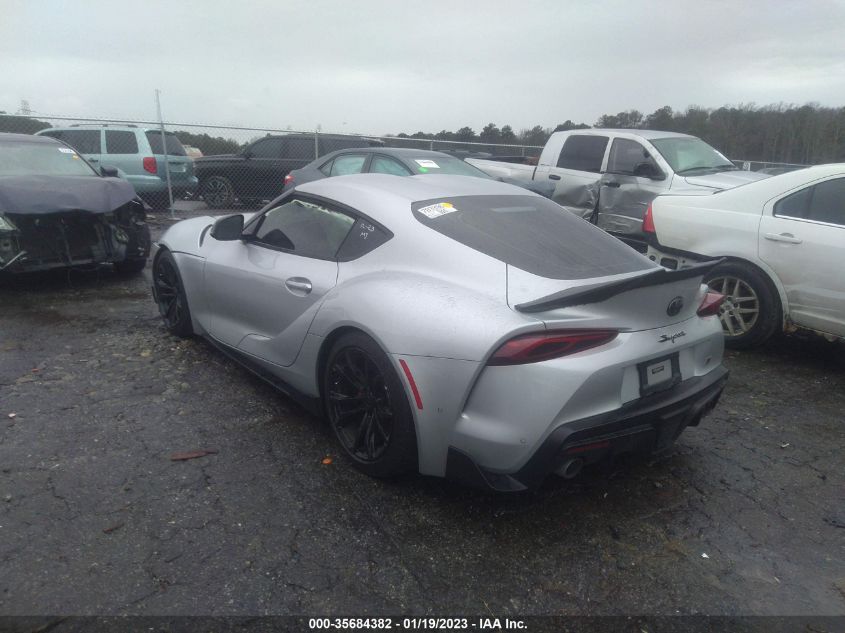 2021 TOYOTA GR SUPRA 2.0 VIN: WZ1DB2C03MW038586