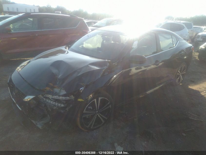 2022 NISSAN SENTRA SR VIN: 3N1AB8DV1NY202414