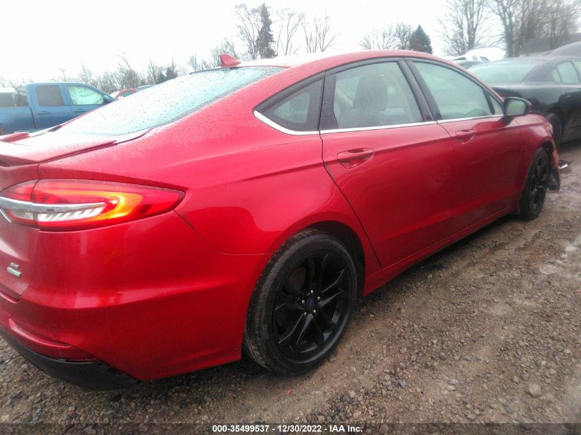 2020 FORD FUSION SE VIN: 3FA6P0HDXLR125398