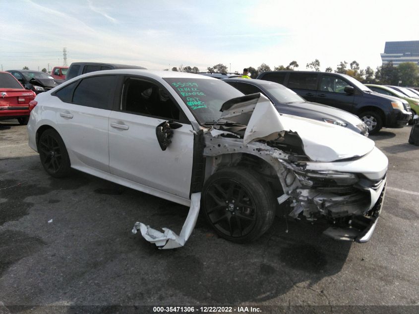 2022 HONDA CIVIC SEDAN SPORT VIN: 2HGFE2F5XNH518972