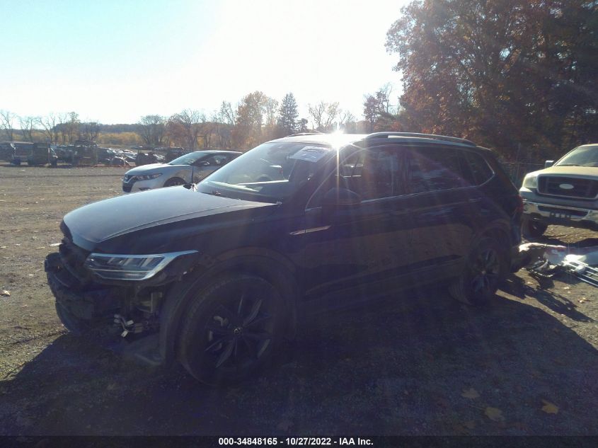 2022 VOLKSWAGEN TIGUAN SE VIN: 3VV2B7AX7NM017732