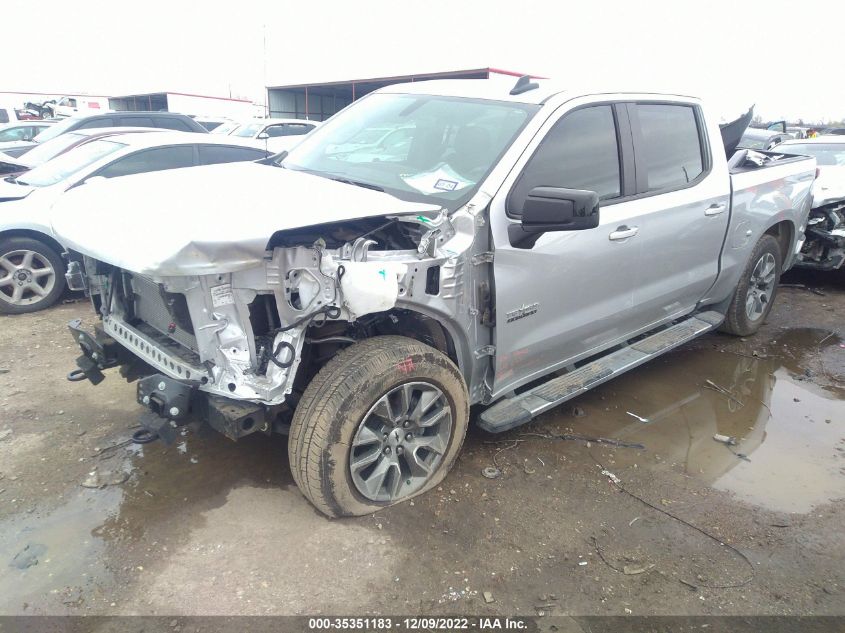 2022 CHEVROLET SILVERADO 1500 LTD RST VIN: 1GCPWDED2NZ114021