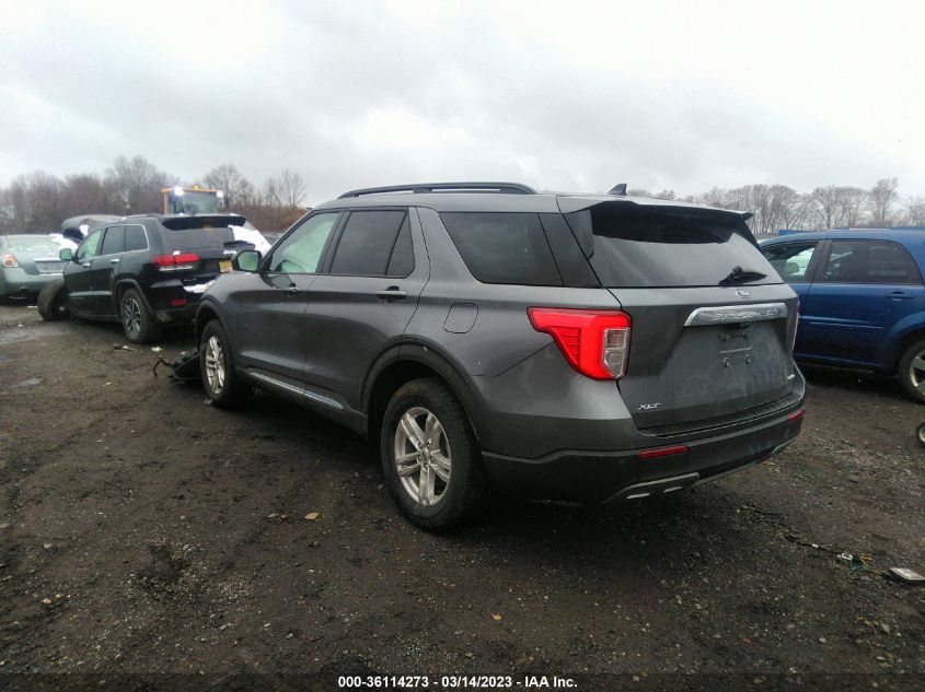 2022 FORD EXPLORER XLT VIN: 1FMSK8DH2NGA45694