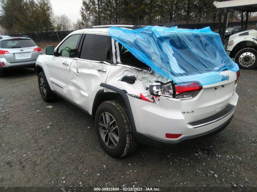 2022 JEEP GRAND CHEROKEE WK LIMITED VIN: 1C4RJFBG7NC145768
