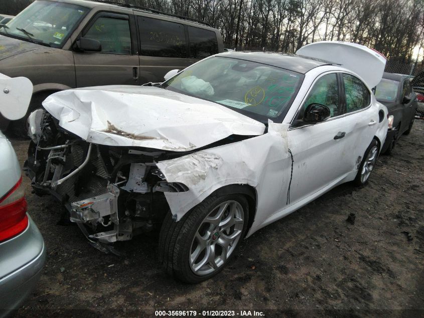 2021 ALFA ROMEO GIULIA TI VIN: ZARFANBN7M7643669