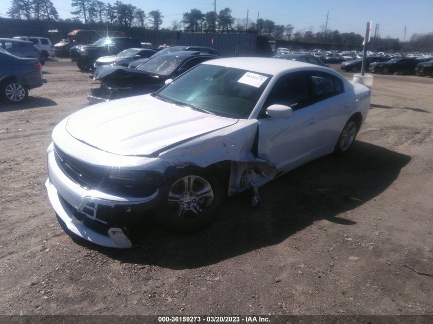 2022 DODGE CHARGER SXT VIN: 2C3CDXBG9NH105941