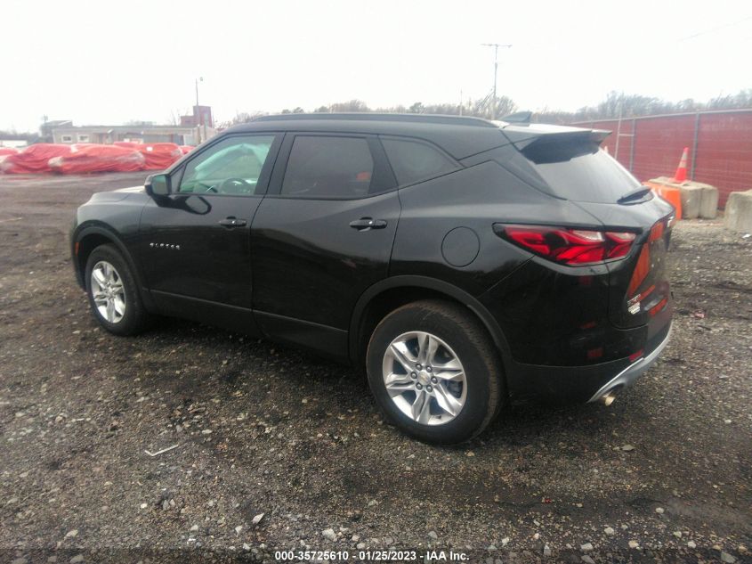 2021 CHEVROLET BLAZER LT VIN: 3GNKBBRA2MS553555