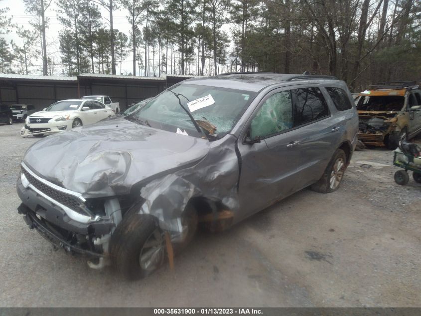 2021 DODGE DURANGO SXT PLUS VIN: 1C4RDHAG1MC760822