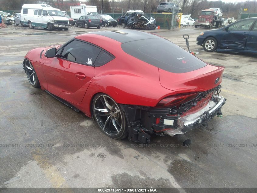 2020 TOYOTA GR SUPRA 3.0 VIN: WZ1DB4C07LW029089