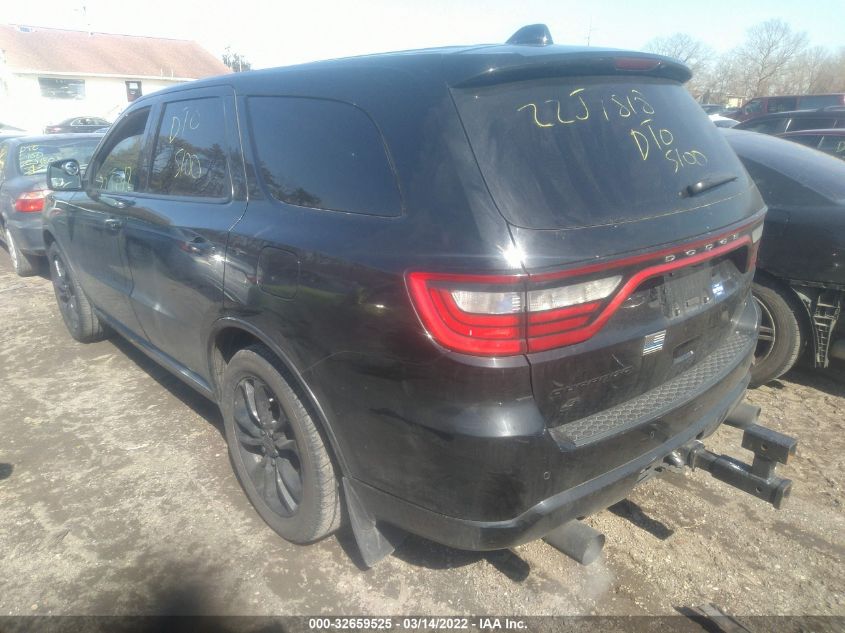 2020 DODGE DURANGO R/T VIN: 1C4SDJCT0LC395230