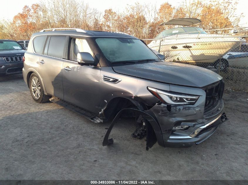 2021 INFINITI QX80 LUXE VIN: JN8AZ2AF9M9718743
