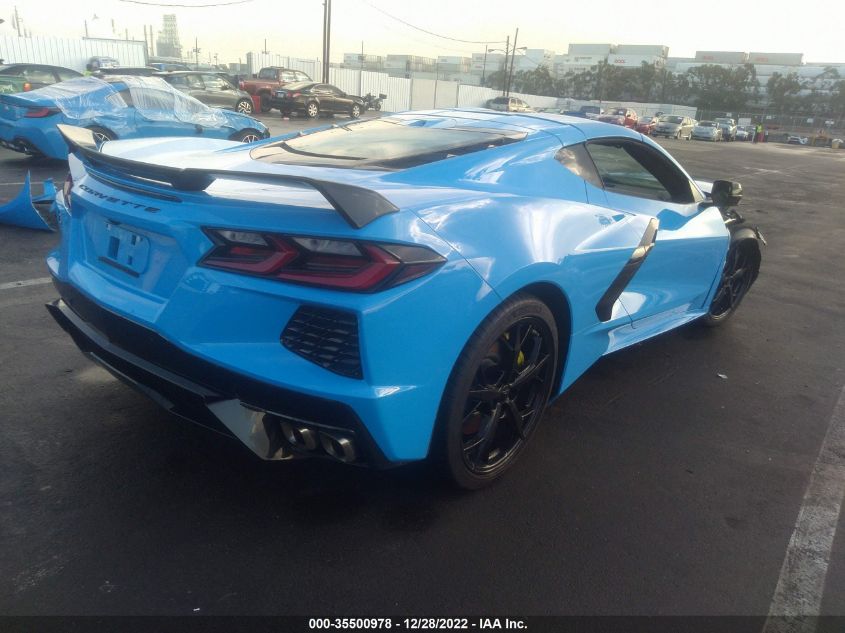 2022 CHEVROLET CORVETTE 3LT VIN: 1G1YC2D4XN5116313