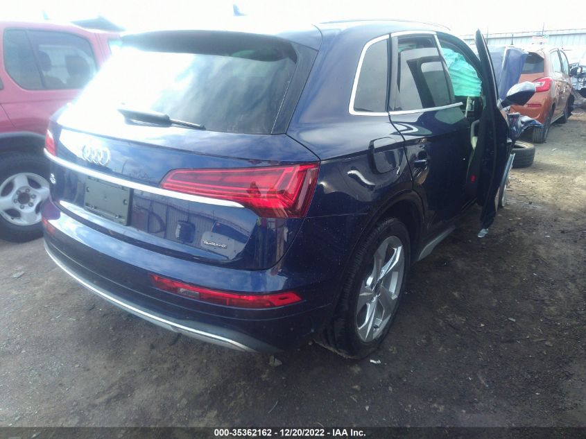 2021 AUDI Q5 PREMIUM PLUS VIN: WA1BAAFY2M2097022