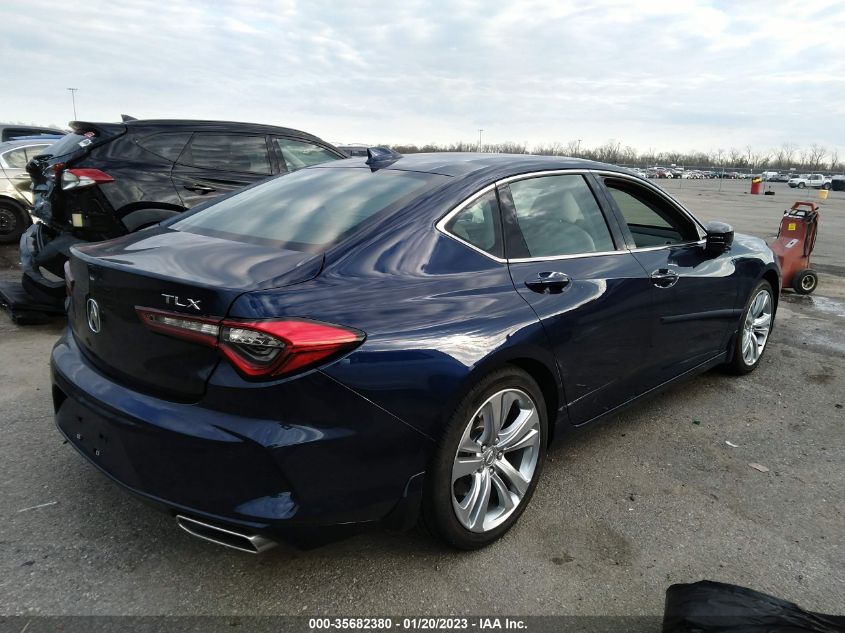 2021 ACURA TLX W/TECHNOLOGY PACKAGE VIN: 19UUB5F40MA007275