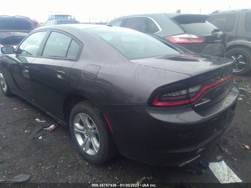 2022 DODGE CHARGER SXT VIN: 2C3CDXBG6NH145247