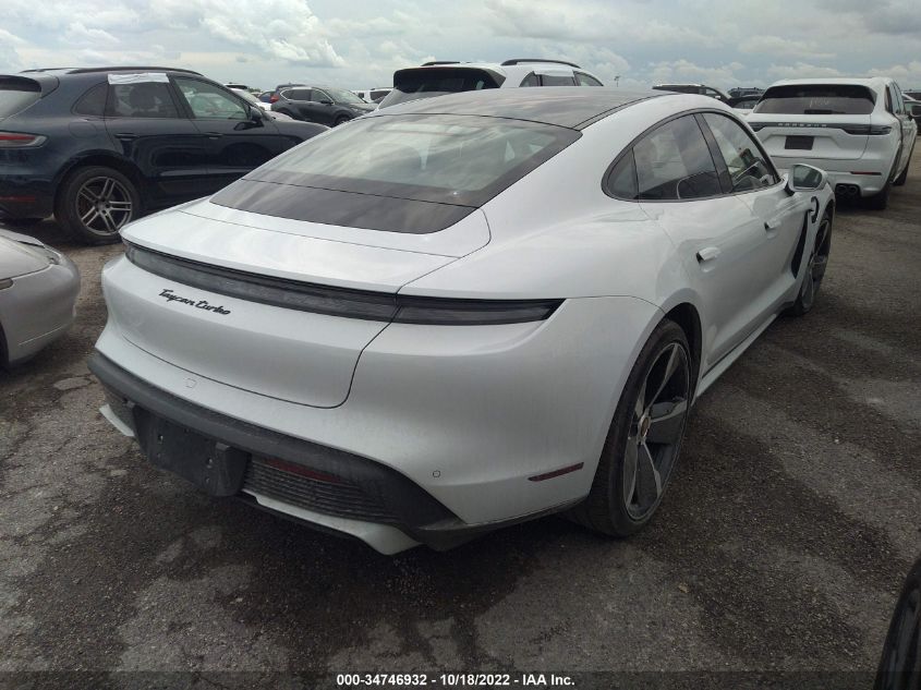 2021 PORSCHE TAYCAN TURBO VIN: WP0AC2Y15MSA63712