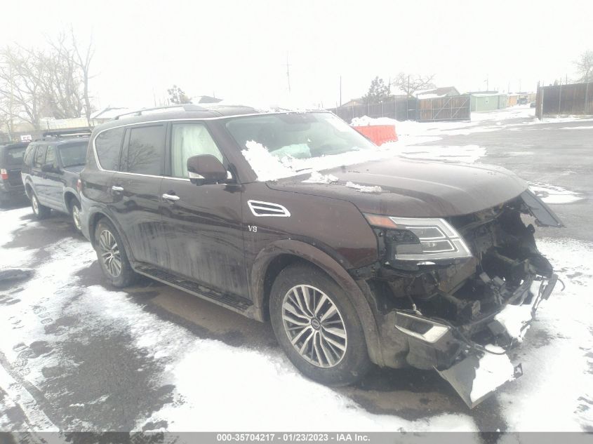 2021 NISSAN ARMADA SL VIN: JN8AY2BB1M9791278