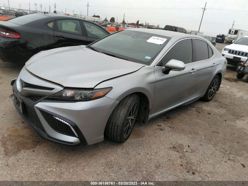 2022 TOYOTA CAMRY SE VIN: 4T1G11AK9NU686519