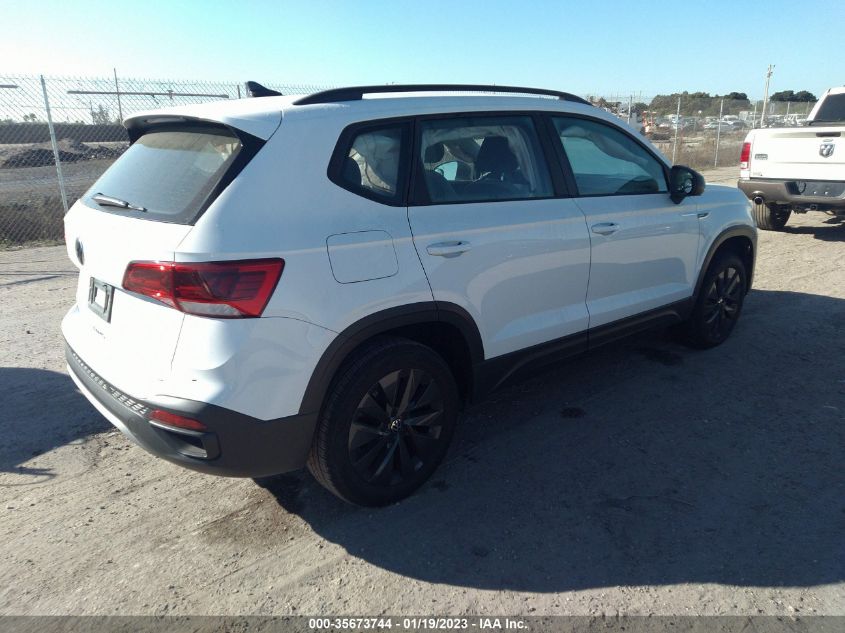 2022 VOLKSWAGEN TAOS S VIN: 3VVCX7B26NM008741