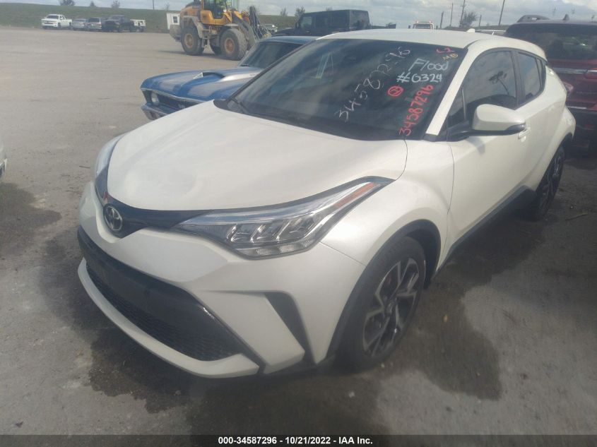 2021 TOYOTA C-HR LE/XLE/LIMITED/NIGHTSHADE VIN: JTNKHMBX0M1100324