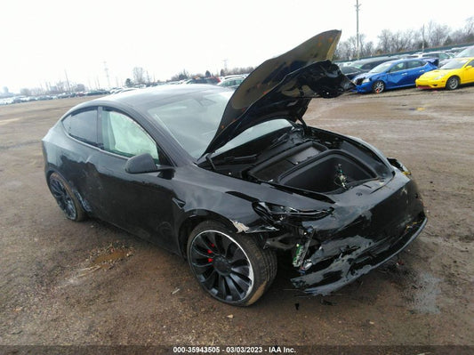 2022 TESLA MODEL Y PERFORMANCE VIN: 7SAYGDEF7NF553453