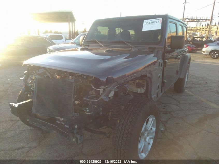 2020 JEEP WRANGLER UNLIMITED SPORT S VIN: 1C4HJXDG2LW311270
