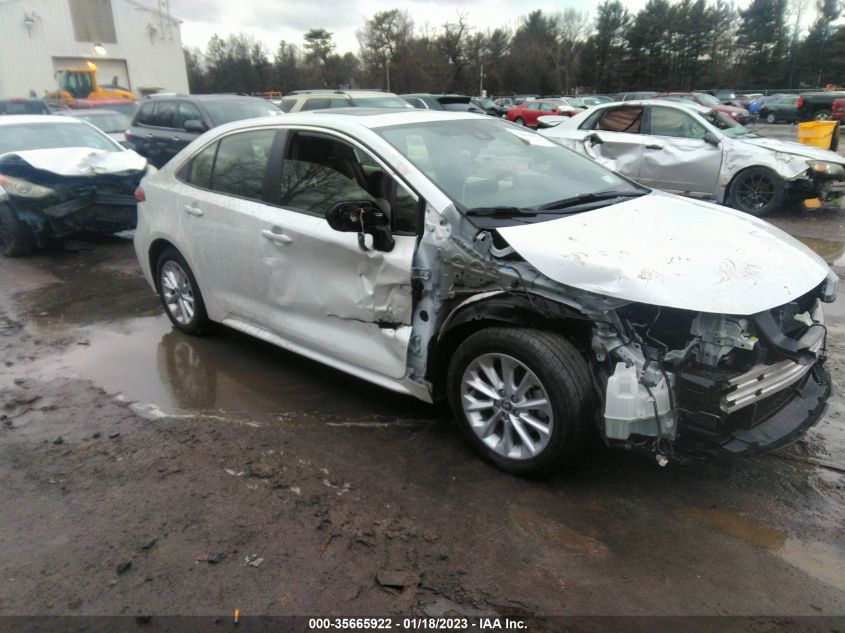 2022 TOYOTA COROLLA XLE VIN: JTDFPMAEXNJ208217