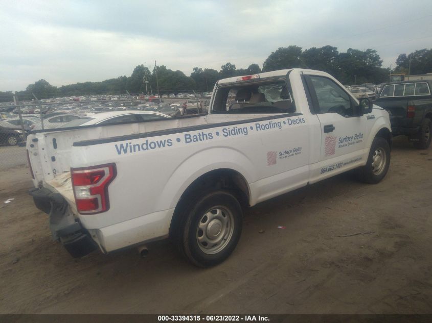 2020 FORD F-150 XL/XLT VIN: 1FTMF1CB7LKD93829