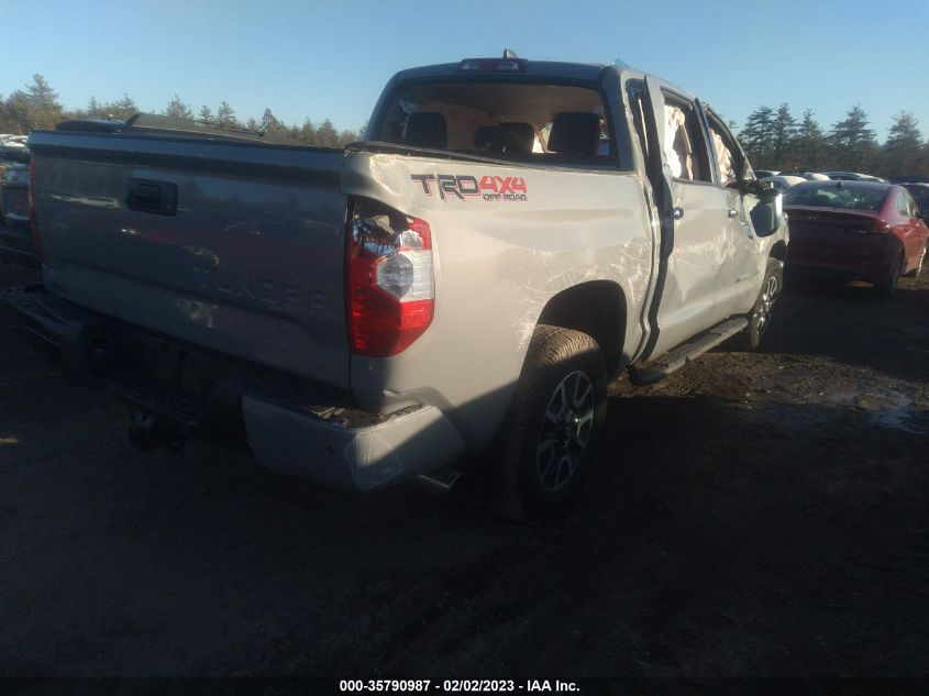 2021 TOYOTA TUNDRA 4WD LIMITED VIN: 5TFHY5F19MX038588