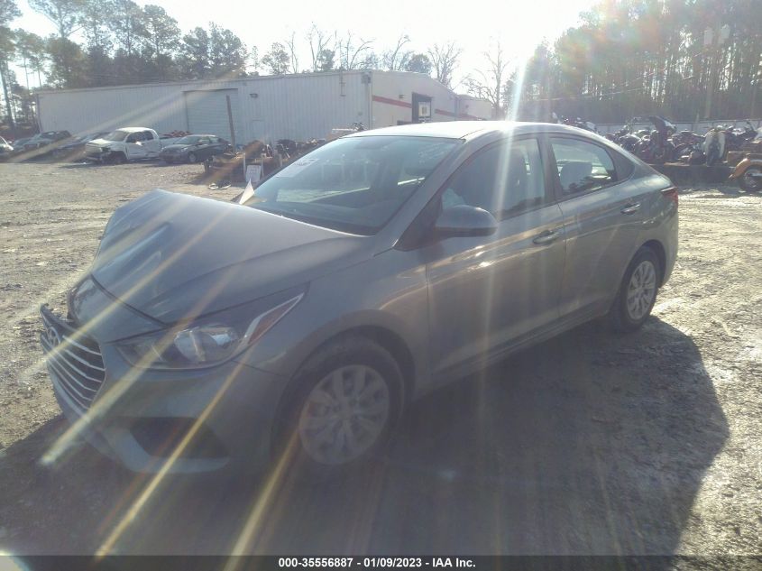 2022 HYUNDAI ACCENT SE VIN: 3KPC24A62NE180601