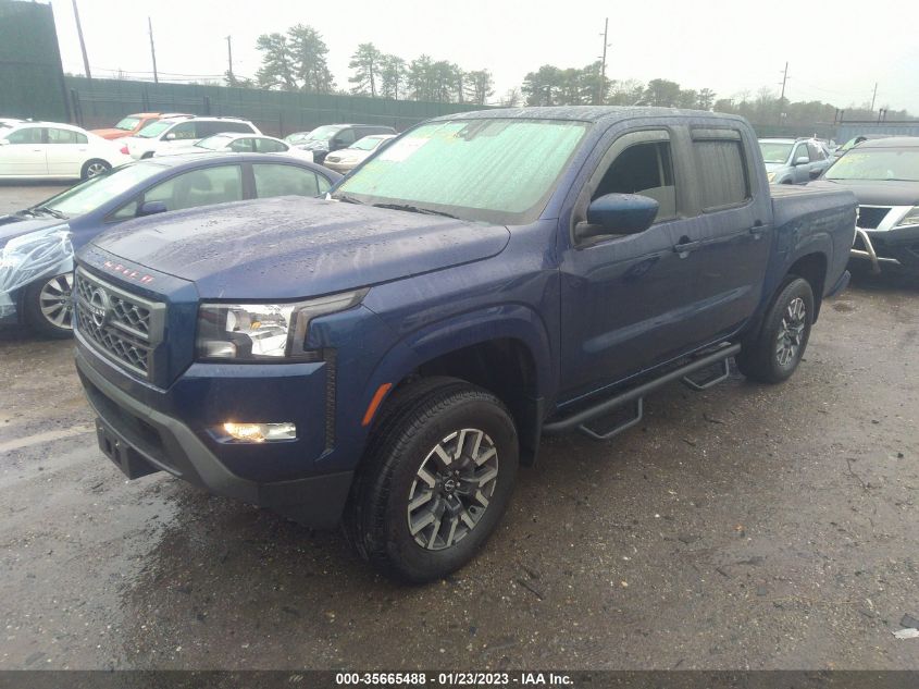 2022 NISSAN FRONTIER SV VIN: 1N6ED1EK5NN603821