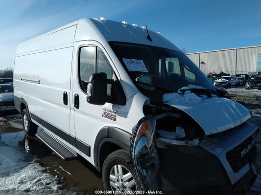 2022 RAM PROMASTER CARGO VAN VIN: 3C6MRVJG4NE122303