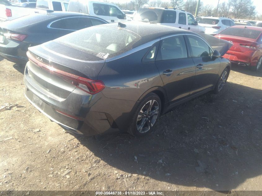 2022 KIA K5 EX VIN: 5XXG34J23NG117221