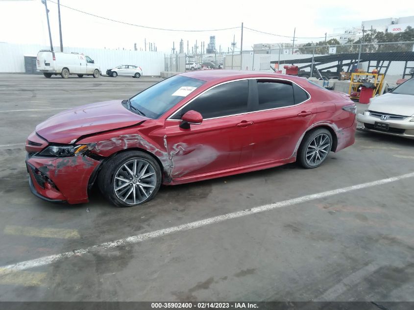 2022 TOYOTA CAMRY SE VIN: 4T1T11AK2NU071731
