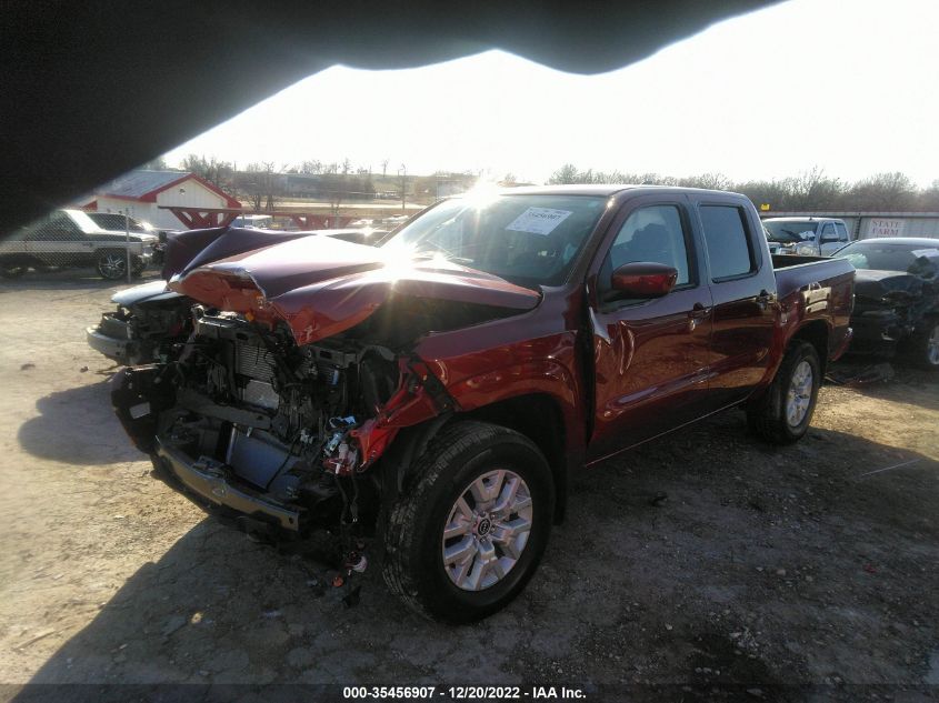 2022 NISSAN FRONTIER SV VIN: 1N6ED1EK3NN614560
