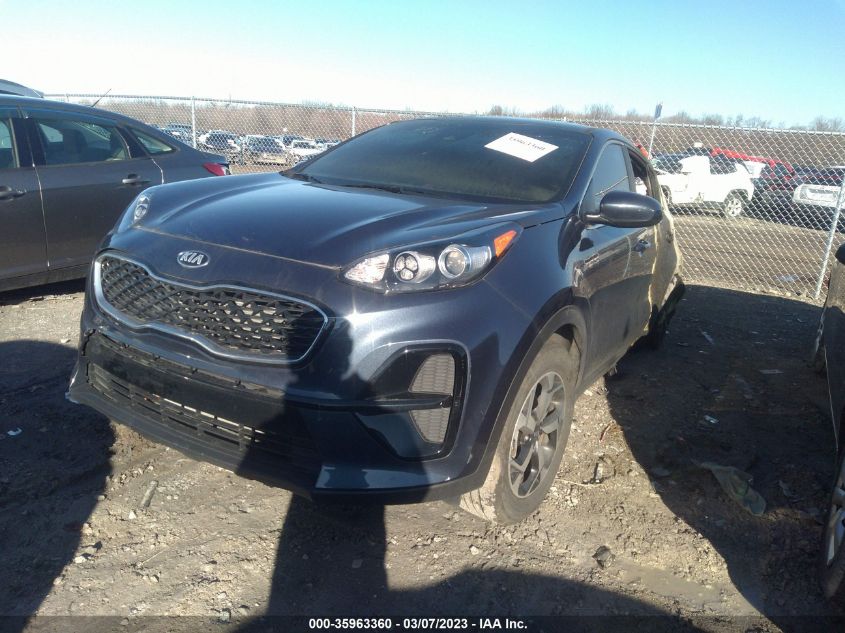 2022 KIA SPORTAGE LX VIN: KNDPM3ACXN7012202