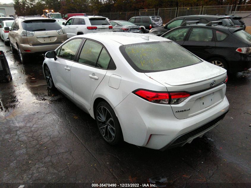 2022 TOYOTA COROLLA SE/SE NIGHTSHADE/APEX SE VIN: JTDS4MCE9N3500434