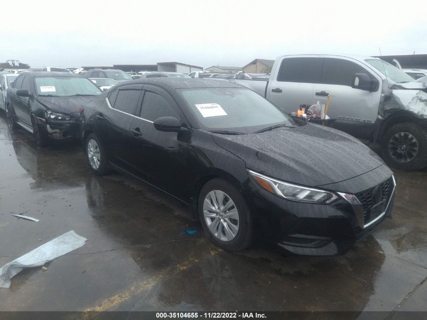 2022 NISSAN SENTRA S VIN: 3N1AB8BV7NY240426