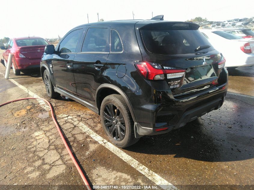 2022 MITSUBISHI OUTLANDER SPORT ES/LE/S/BE VIN: JA4APUAU5NU000997